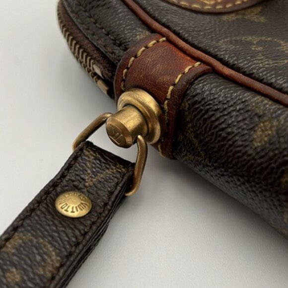 Louis Vuitton Monogram Marly Dragonne GM Wristlet Clutch Vintage - Picture 9 of 10